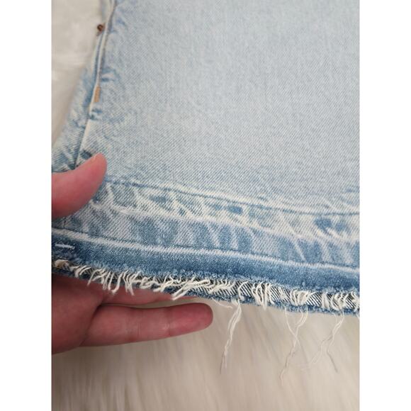 Zara Denim Skirt Effect Sleeveless Crop Top NEW Women's XL - Picture 7 of 12